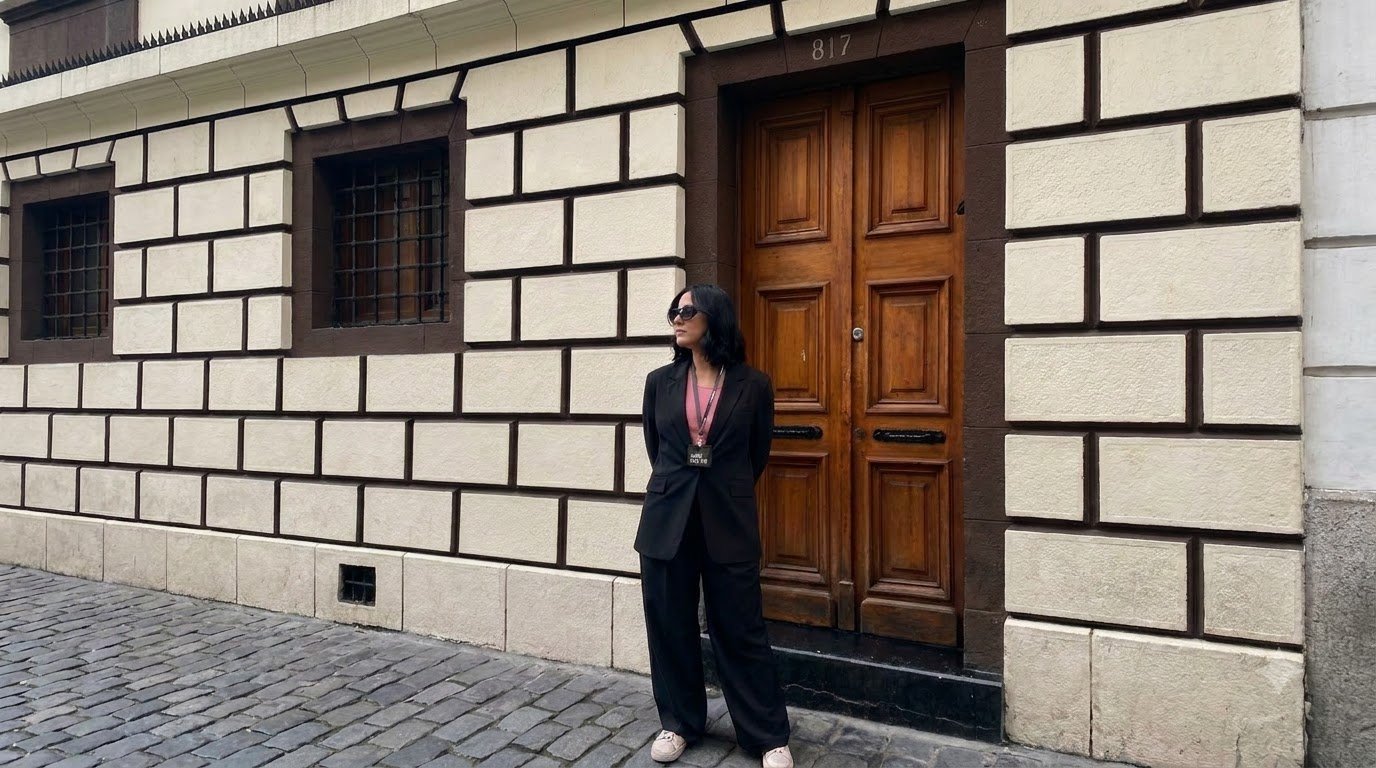 Retrato editorial na rua, por Abstracta