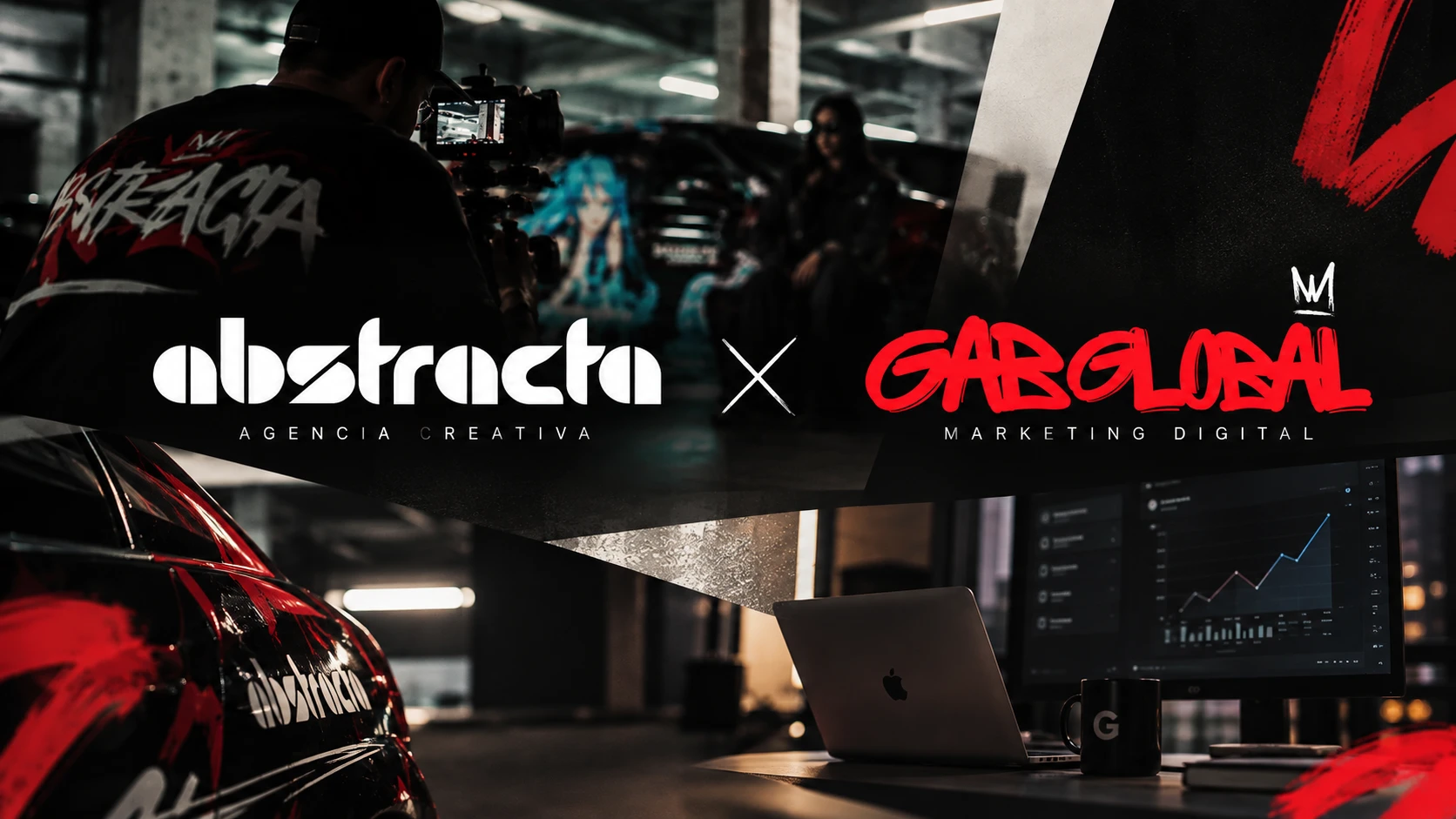 Parceria Abstracta e Gab Global: agência criativa e marketing digital