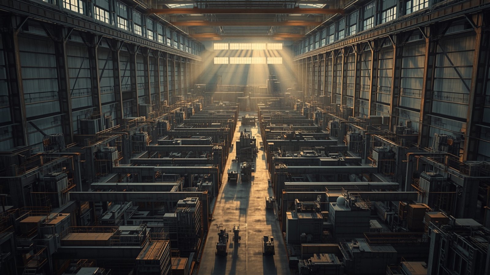 Galpão industrial com estrutura metálica em Joinville, Santa Catarina